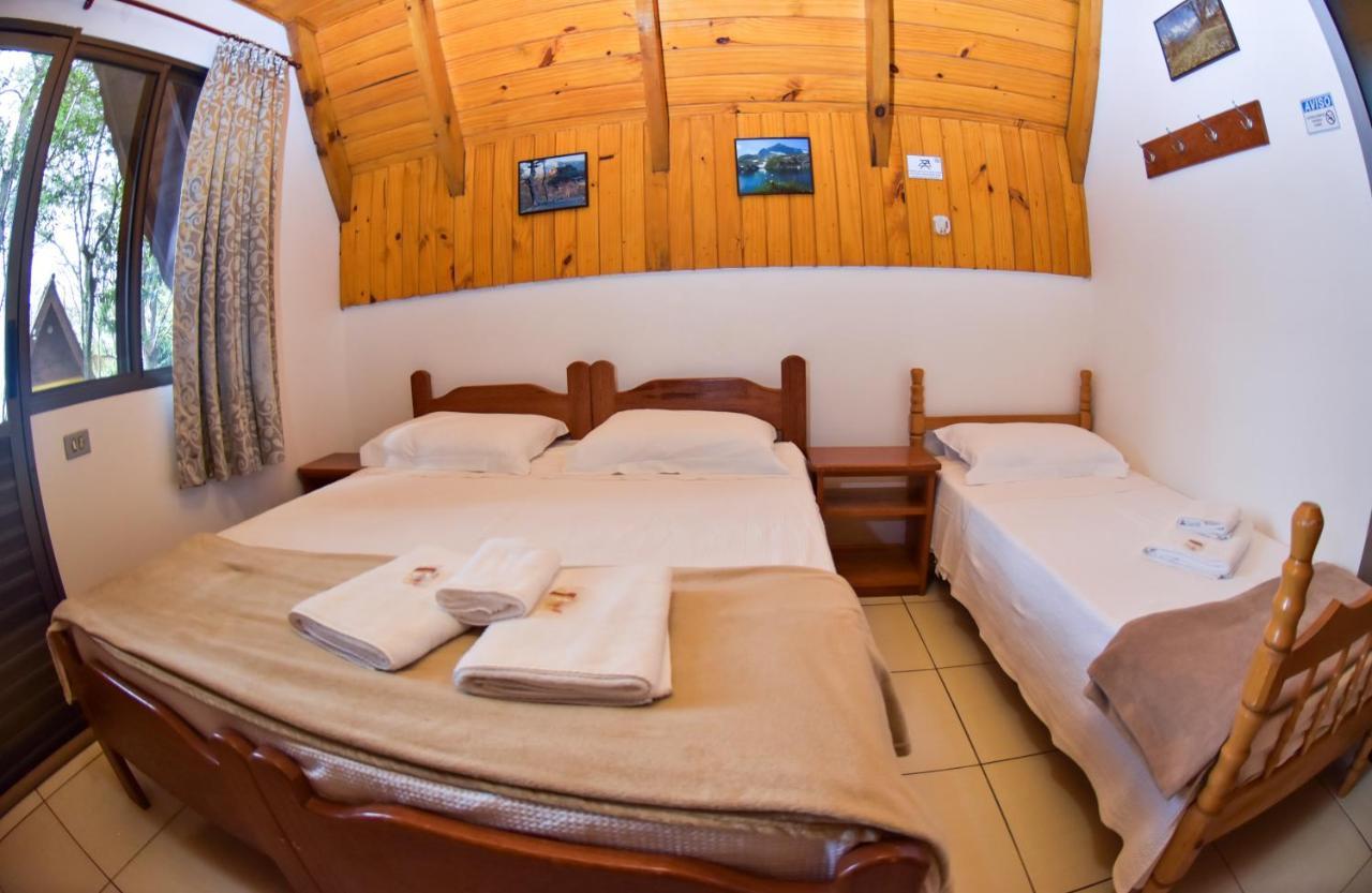 Hotel Vila Dos Alpes Treze Tilias Luaran gambar